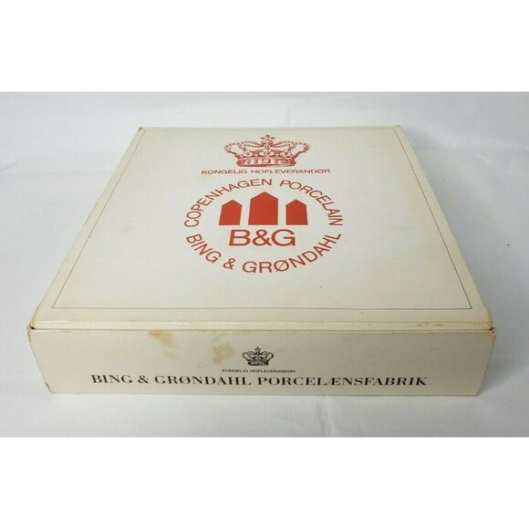 VTG Bing and Grondahl 1970 Christmas Collectors Plate Pheasants in the Snow 7 ¼” - Picture 4 of 9